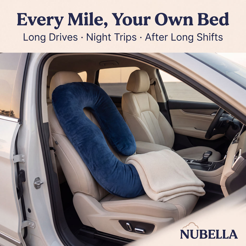 Nubella CloudRide in Navy – every mile, your own bed